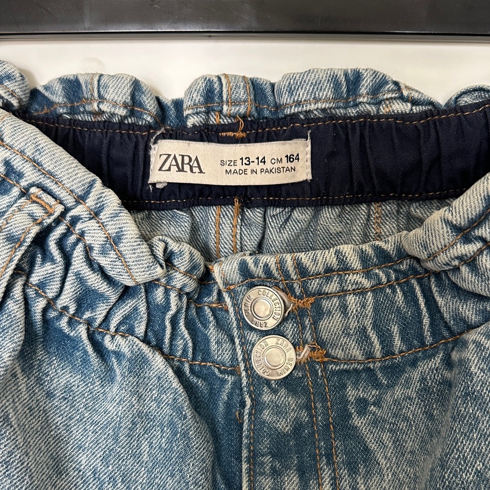 Zara Kids Denim Skirt - Blue - Picture 3 of 3